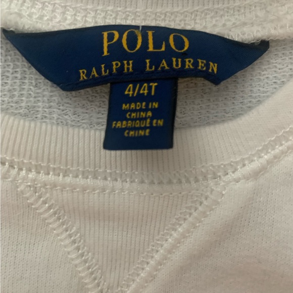 Polo Ralph Lauren Kids Crewneck Bear Sweatshirt - Picture 3 of 3